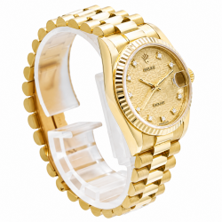 Rolex Datejust Presidental 31MM 68278 18KT Yellow Gold Watch
